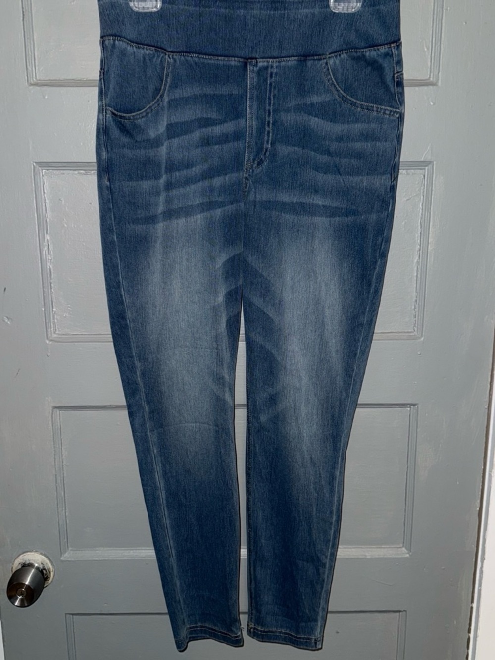 HALARA Dark Blue Pull-On Jeggings